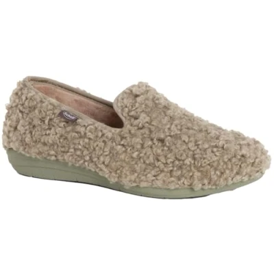 Image of Scholl Women&#039;s Maddy Shoe Slipper, Green, 3 UK