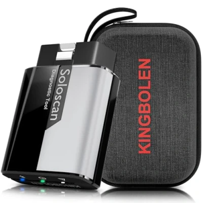 Image of KINGBOLEN Soloscan OBD2 Car Diagnostic for Land Rover/Jaguar, Bluetooth Professional Diagnosis in Italian, Complete System, 50+ Services, ECU Coding, Free Lifetime Upgrade