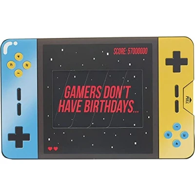 Image of UK Greetings Birthday Card for Him/Friend Games Console Design