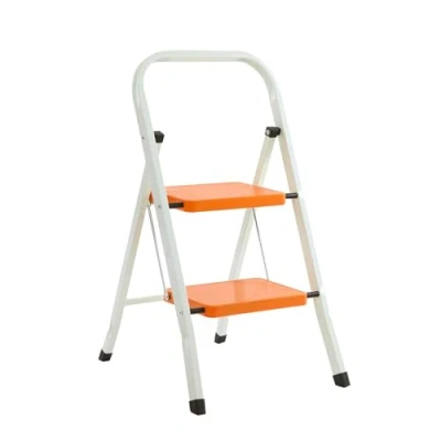 Image of Yellow Step Ladder 2 Steps Portable Folding, Max Capacity Weight 150kg (2 Step)