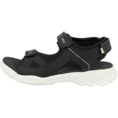Image of ECCO Biom Raft Flat Sandal, Black, 13 UK Child