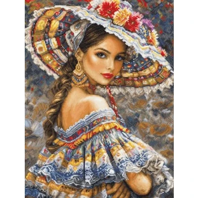 Image of Luca S Petit Point Kit Gold The Mexican Fest, G706