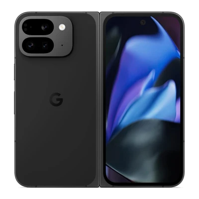 Image of Google Pixel 9 Pro Fold Unlocked Android Smartphone with Gemini Advanced Triple Rear Camera System Foldable Display Hands Free Video Obsidian, 512GB