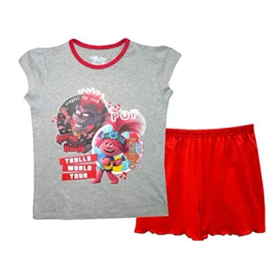 Image of TDP Textiles Trolls World Girl&#039;s Pyjamas 7 8 Years Multicoloured