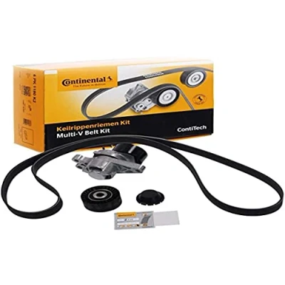 Image of 6PK1564 V ribbed belt set CONTITECH 6PK1564K1 PEUGEOT: Bipper Van, 206 Hatchback, Partner I Combispace, CITROËN: Nemo Berlingo / First