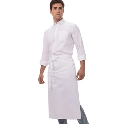 Image of Chef Works Unisex Adult Bistro Apron Apparel Accessories, Slate, One Size