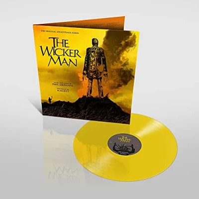 Image of Original Soundtrack The Wicker Man Transparent Yellow vinyl + Obi 2021 UK LP SILLP1440Y