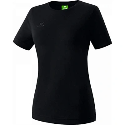 Image of Erima Women&#039;s Casual Basics Teamsports T shirt, Black, 6 (Manufacturer Size: 34)