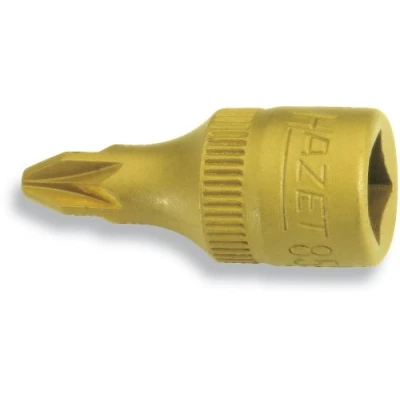 Image of Hazet 8507 PZ1 1/4 Inch Screwdriver Socket Silver