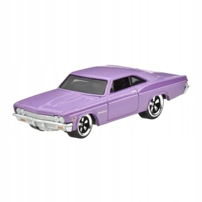 Image of Hot Wheels FAST AND FURIOUS Auto 1966 CHEVY IMPALA Model Die Cast Scale 1:64 length 7 cm HRW53