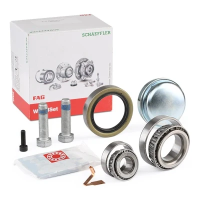 Image of 0009815805, 0009815805WB, 0069811605, 0069811605WB, 2013300151 Wheel bearing kit FAG 713 6674 50 MERCEDES BENZ: 190
