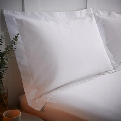 Image of Bianca 200 Thread Count Temperature Controlling TENCEL™ Lyocell Oxford Pillowcase White