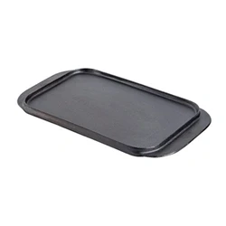 Image of Vogue Reversible Cast Iron Double Griddle Pan 26cm
