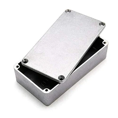 Image of Aluminium Box Enclosure External Junction Electronic Tool 120 x 94 56mm