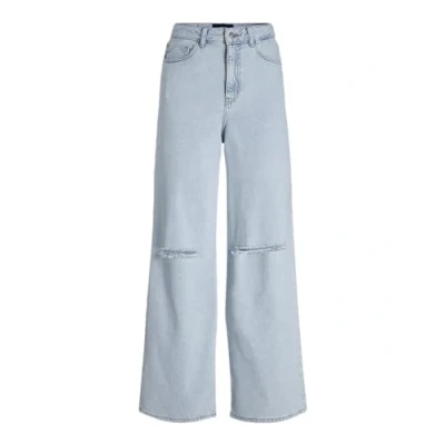 Image of JJXX Jxtokyo WIDE Relaxed fit jeans, Women&#039;s, Size: 28x32, Light blue denim