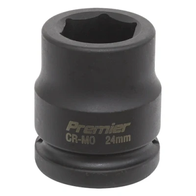 Image of Sealey Premier Impact Socket 24mm 3/4&quot;Sq Drive