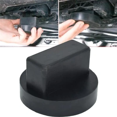 Image of Rubber Jacking Point Jack Pad Frame stand Adaptor For Mercedes Benz A B C E R S Class CLA CLC CLK GL GLA G GLE GLC M SL SLK SLR, Black, 1PC