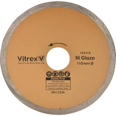 Image of Vitrex VIT103416 110mm Diamond Hi Glaze Blade