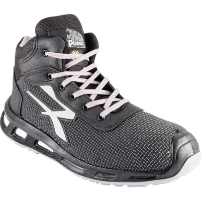 Image of U Power Red Lion Stego, Safety Shoes, High, Lightweight and Flexible, Anti perforation, Puncture, with Infinergy Insert, Aluminium Toe Caps (Grey 39)