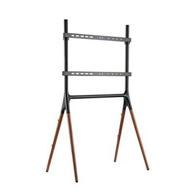 Image of LogiLink BP0078 TV Stand (49 70 Inch) 4 Walnut Legs