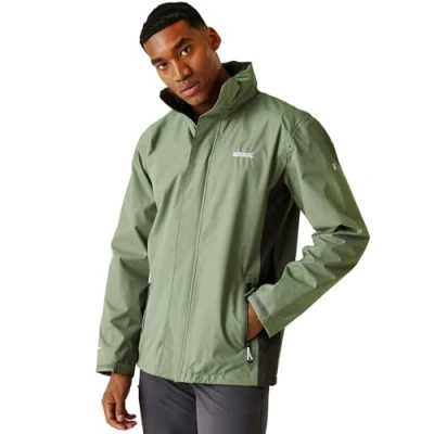 Image of Regatta Mens Matt Lightweight Jacket Agave Green/Ash XL