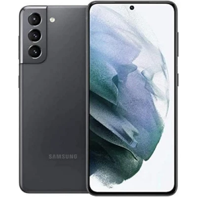 Image of 2021 Samsung Galaxy S21 5G, 128GB, Phantom Gray, Dual Sim (e Sim) (Renewed)