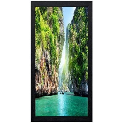 Image of Black Picture Frames Photo Poster 98x37.5cm