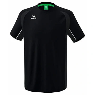 Image of Erima Men&#039;s League Star Training T Shirt, Black/White, 3XL
