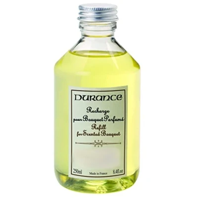 Image of Durance Jasmine Reed Diffuser Refill 250ml Aromatherapy Scented Oil For Diffusers Fresh &amp; Long Lasting Fragrance