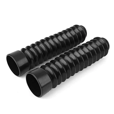 Image of 1 Pair Motorcycle Front Fork Cover Rubber Boots Dust Protector Shock Absorber Guards Gaiters Boot Set Universal for Dirt Bike Bearings, Bearings and Bushings