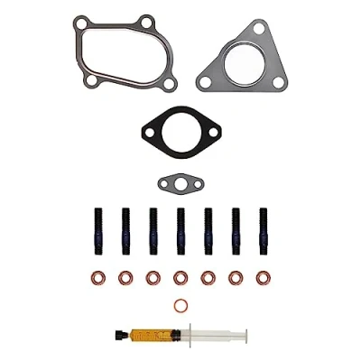Image of 144114U115, 144115M320, 14411AW40A, 14411BN800, 14411VK50B Mounting Kit, charger AJUSA JTC11445 with studs, syringe oil gaskets/seals