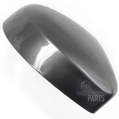 Image of Underground Parts Magnetic Grey Right Drivers Side Door Wing Mirror Cover Cap for Ford Focus mk2 mk3 and Mondeo mk4