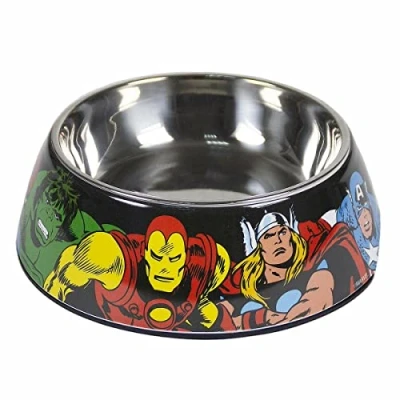 Image of Cerdá For Fan Pets Avengers Cat and Dog Bowl Official Marvel® Licence, L