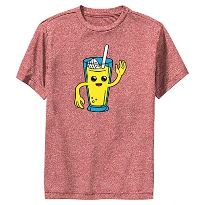 Image of FORTNITE Boys&#039; Peely Blended T Shirt, Red Heather, Medium