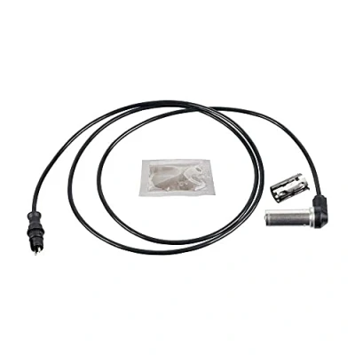 Image of 041000372, 041040149, 041200559, 041200560, 042098057 ABS Sensor FEBI BILSTEIN 171328 Front Axle with grease, bush 1150Ohm 1502mm