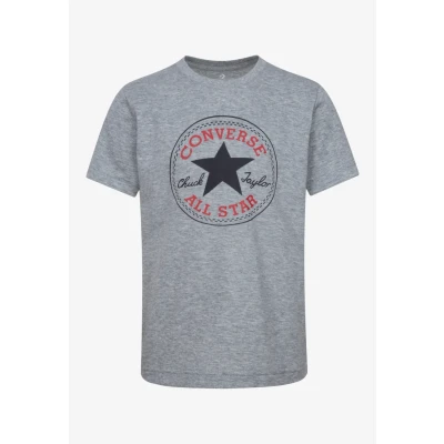 Image of Converse CORE Chuck Patch TEE Print Tshirt for kids, Size: 8 10y, Dark grey heather