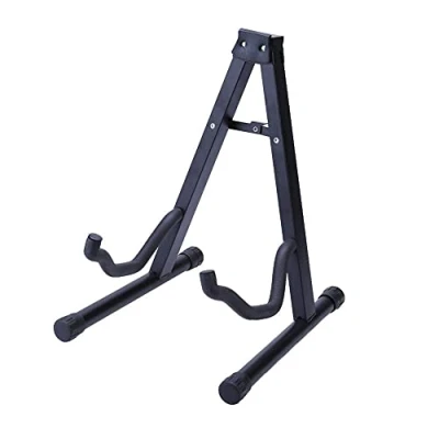 Image of K ONE Guitar Stand A Frame Foldable Universal Fits All Guitars Acoustic Electric Bass