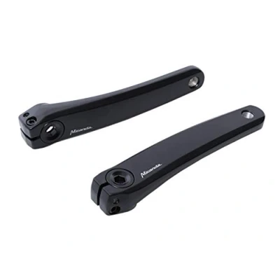 Image of Miranda E Bike Cranks (pair) Suitable for Shimano E8000 System. 150mm. Black