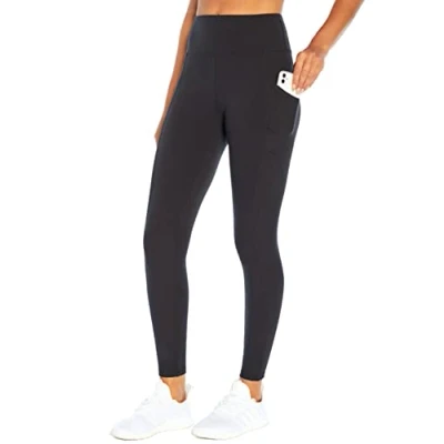 Image of Marika Women&#039;s Cameron High Rise Tummy Control Ankle Legging, Black, S UK