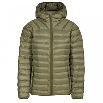 Image of Trespass Trisha, Moss, M, Ultra Light Warm Down Jacket 90% for Women, Medium, Green