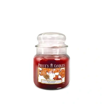 Image of Price&#039;s for Santa Medium Jar Candle Sweet, Delicious, Quality Fragrance Long Lasting Scent Up to 90 Hour Burn Time