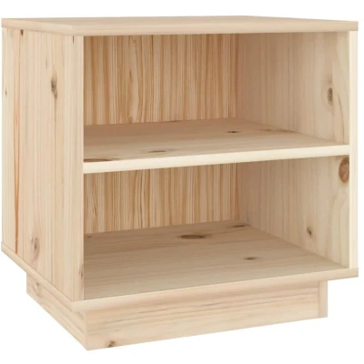 Image of vidaXL Bedside Cabinet 40x34x40 cm Solid Wood Pine