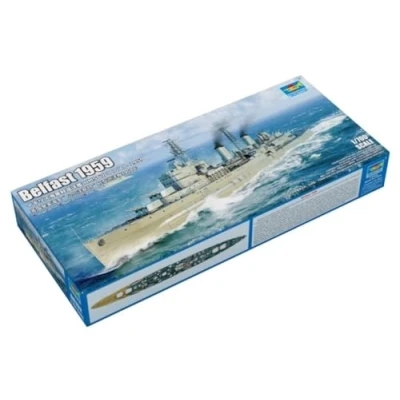 Image of Trumpeter TRU06702 1/700 HMS Belfast, 1959 Army Scale Model kit