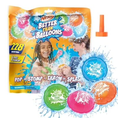 Image of Nerf Better Than Balloons Water Toys 228 Pods