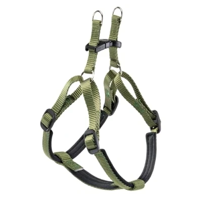 Image of Ferplast Dog Harness DAYTONA, Small Harness, Padded, Adjustable, Green