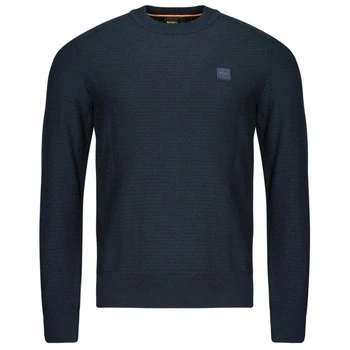 Image of BOSS Anion Jumper, Men&#039;s, Size: Small, Dark blue