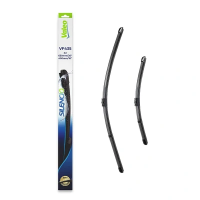 Image of 1613158680, 6426YX, 6426YY Wiper BLADE VALEO SILENCIO X.TRM, FLAT SET 574635 PEUGEOT: 207 Hatchback