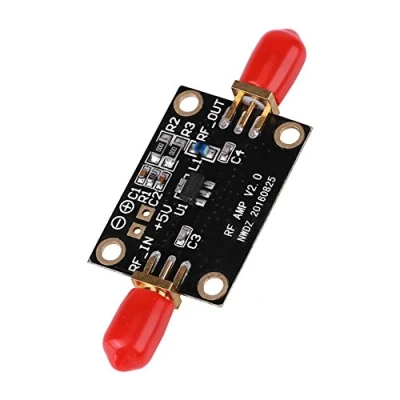 Image of 0.01 4GHZ 21DB Wideband LNA Amplifier Module High Gain Low Noise HAM Radio RTL SDR Broadband