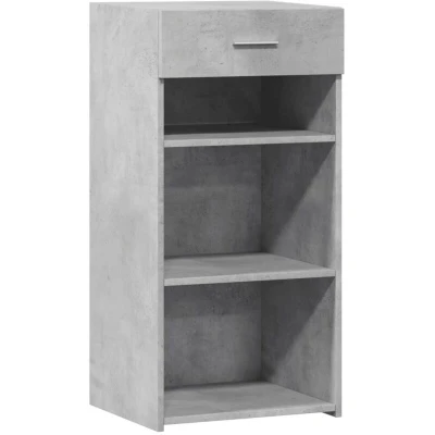 Image of vidaXL Sideboard Concrete Grey 45x42.5x93 cm Engineered Wood