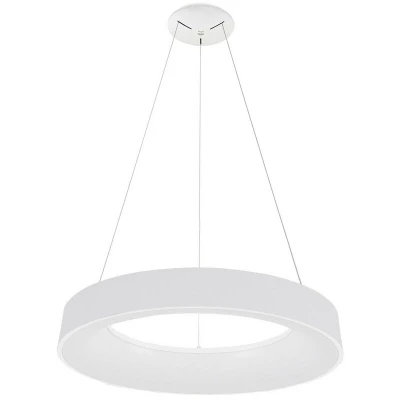 Image of Italux Lighting Modern Led Hanging Pendant White, Warm White 3000K 4400lm